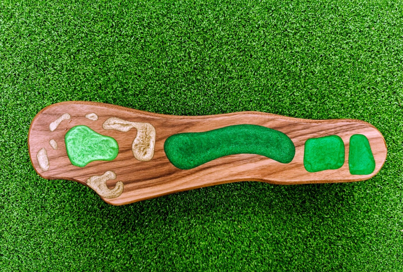 Four Ball Wooden Case (With 4 Shot Glasses)