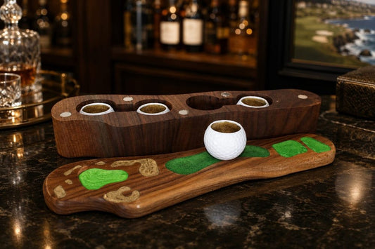 Bogey Bazaar four ball wooden case set